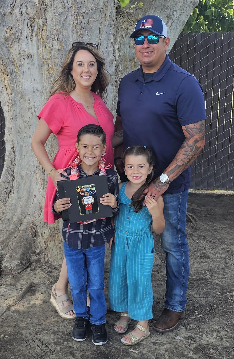 Kylie Martinez and family
